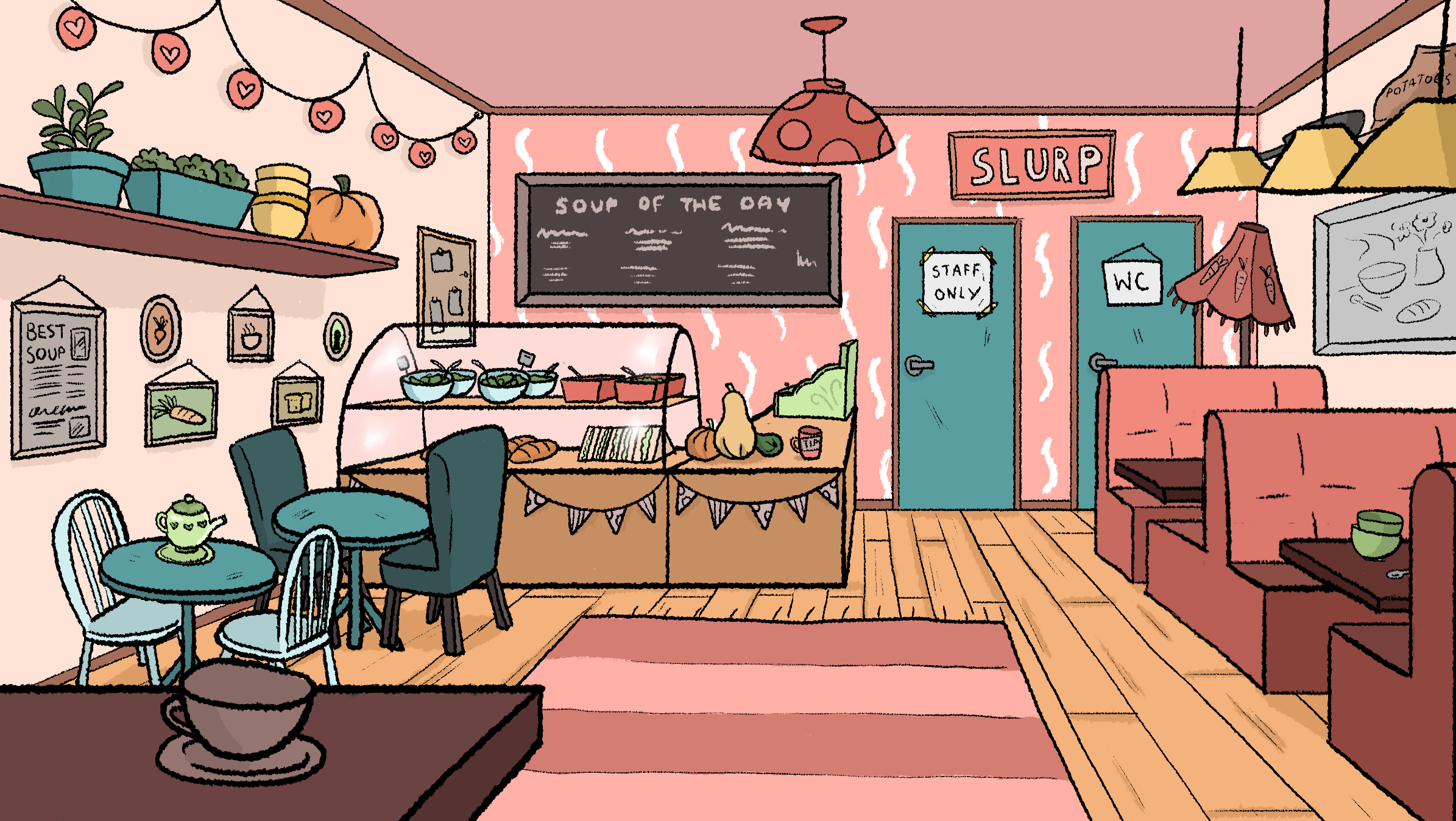 simple background drawings